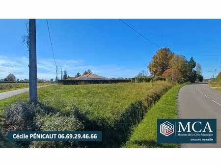 terrain à bâtir à clermont (40180)