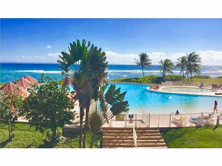 anse des rochers 1/4 de villa t2 rdc meuble de 36 m2 citerne