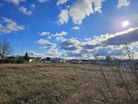 vente terrain à construire 863 m² saint-pierre-de-mons (33210)