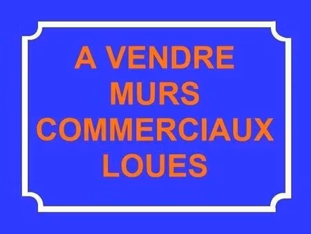 longwy à vendre : murs commerciaux d'un local commercial de 307 m2 avec sous-sol et places