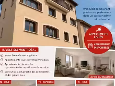 vente appartement 3 pièces 50.88 m² à la saulce (05110)  104 000 €