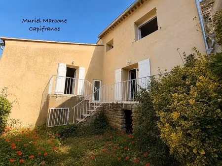 maison à vendre 4 pièces jardin et vue panoramique bonnieux (84)