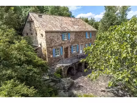charmante maison en pierre - vue exceptionnelle sur la vallée du tarn