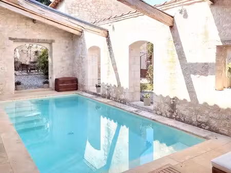 maison de village d'exception  avec piscine à 5 min. de cahuzac-sur-vère
