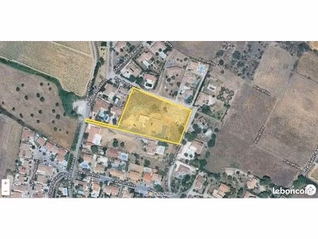 terrain 722 m² moussan