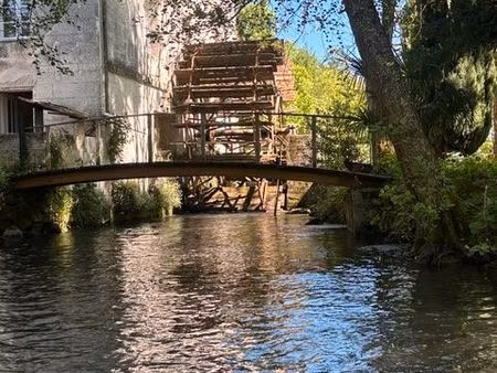appartement meublé avec vue et cadre exceptionnels sur la touvre