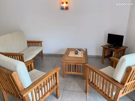 bidart grand studio ds villa pour 1 personne tout inclus dispo 1 mois : juin 26