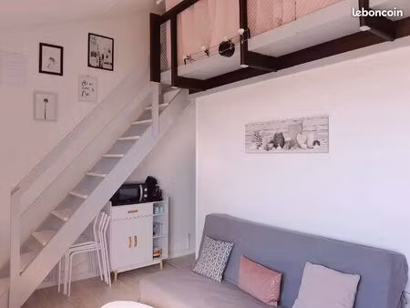 location t1 + mezzanine terrasse vue océan