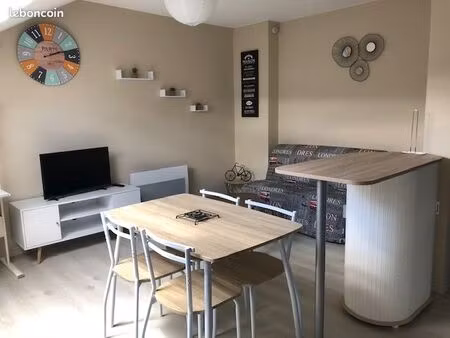 appartement meublè + parking buxerolles très proche de poitiers 28m2