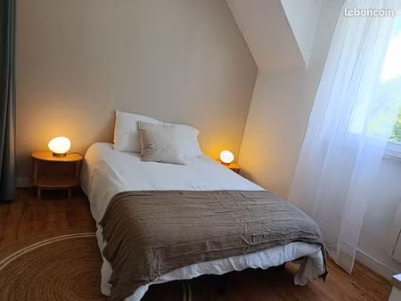 chambre meublée rénovée – châteaulin centre