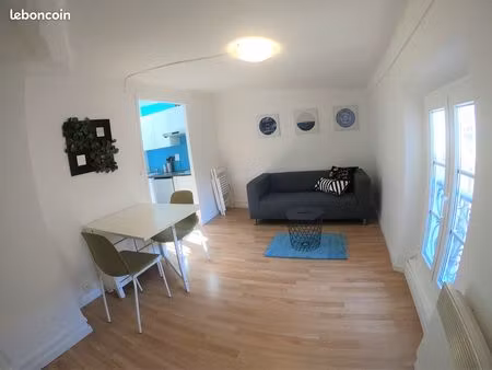 appartement t2 de 27m²  meuble