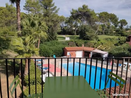 studio 30m² vue golf & piscine – idéal investissement ou résidence secondaire