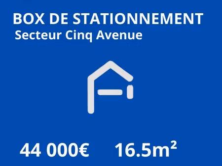 parking/box 17 m² marseille