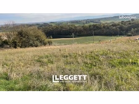 terrain 1 500 m² simorre