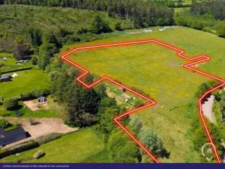 terrain constructible de plus d'un hectare à vendre à rende…
