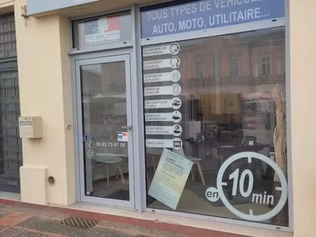 agence service carte grise - fond de commerce
