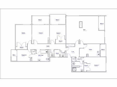 location appartement 5 pièces