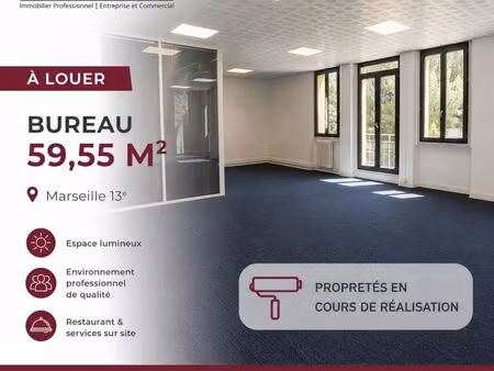 bureaux 59 m²