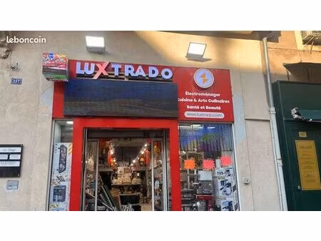 vend fond de commerce rue de rome marseille 6eme surface 140m2+cave+ mezzanine loyermensue
