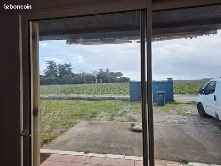 maison individuelle mitoyenne par le garage / cellier