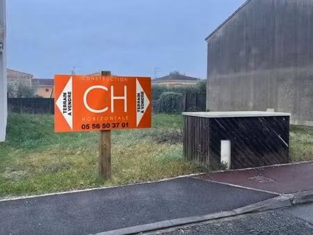 terrain 383 m² preignac