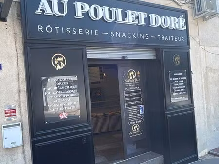 rotisserie vend fdc ou part social