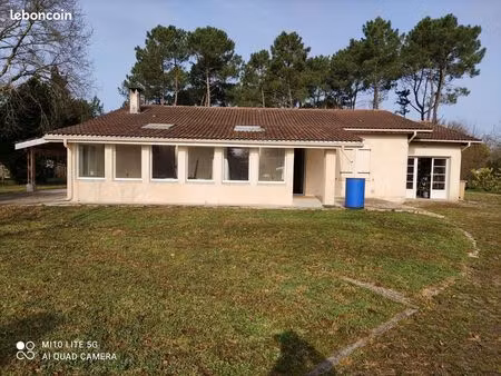 maison sur terrain 2000m2 divisible à lège