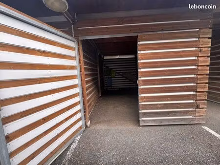 garage box + place de parking