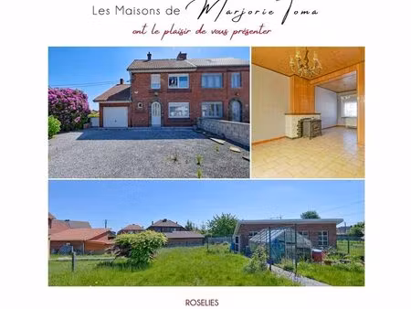 maison à vendre à rue jules destrée 99 roselies (vbe27333)