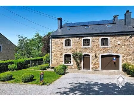 maison à vendre à rue du châtaignier 20 manhay (vbe28040)