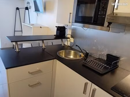 lambesc agreable studio meuble avec mezzanine