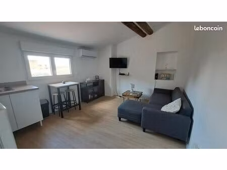 location t2 meublé saint-chamas