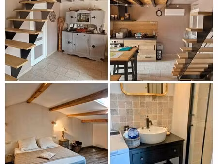 appartement meublé 50 m² – vue exceptionnelle sur les alpilles – eygalières