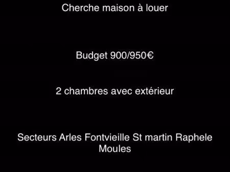 cherche location maison