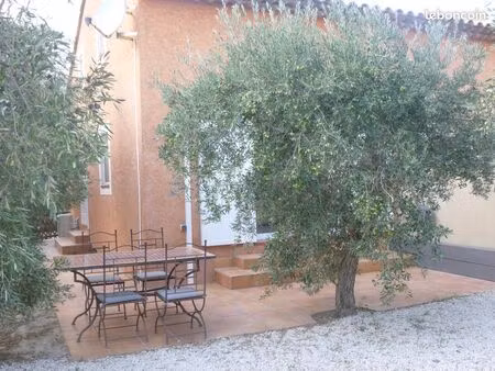 maison climatisée avec jardin