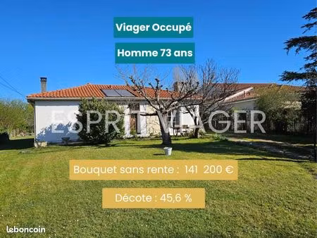maison en viager 3 pièces 80 m²