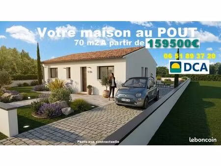 maison 3 pièces 70 m²