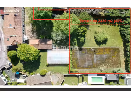 terrain 2330 m² cézac