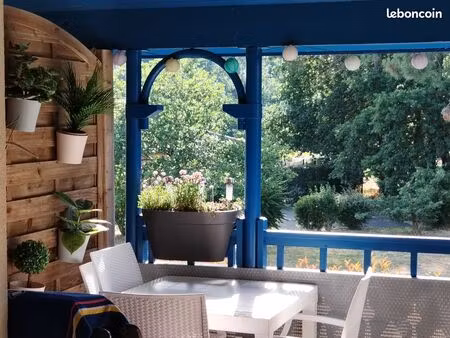 audenge appartement traversant avec terrasse vue forêt