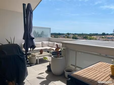 appart t3 cenon. terrasses. place de parking. clim réversible