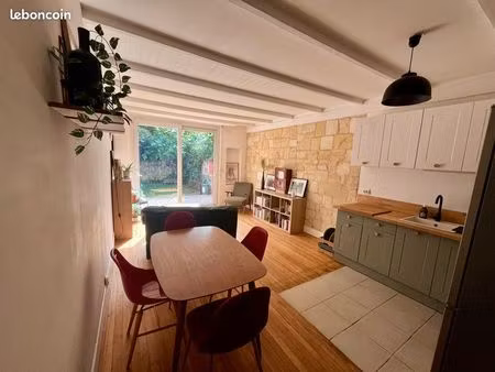 duplex 63 m² avec jardin – chartrons / bassins à flot