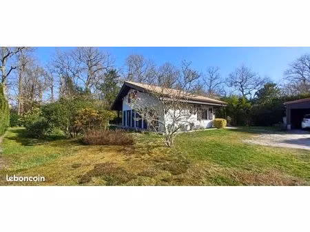 maison individuelle dans un écrin de verdure et de chants d'oiseaux