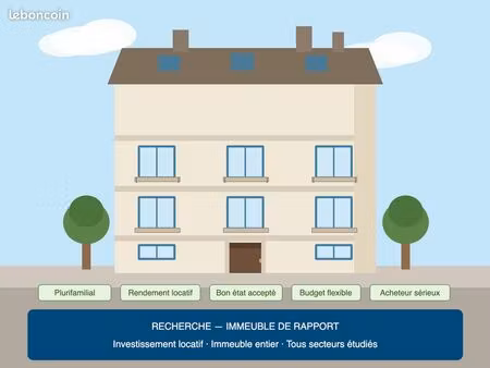recherche immeuble de rapport