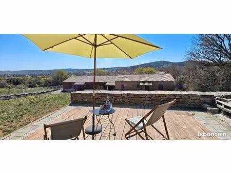 maison 190 m² + 2 gîtes équipés – 6 000 m² – sud larzac
