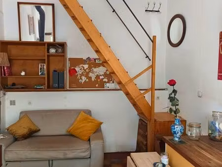 charmante maisonnette de village de 37m2 sans extérieur
