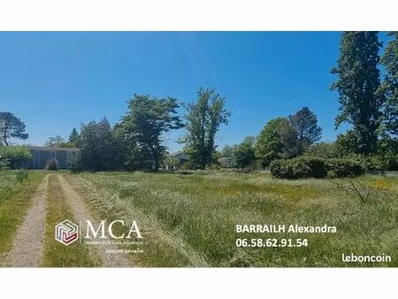 terrain 1 900 m² cenon