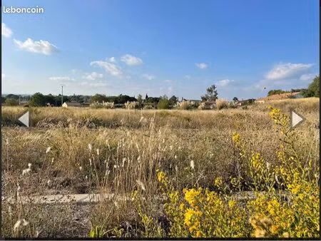 vente terrain cazouls les beziers