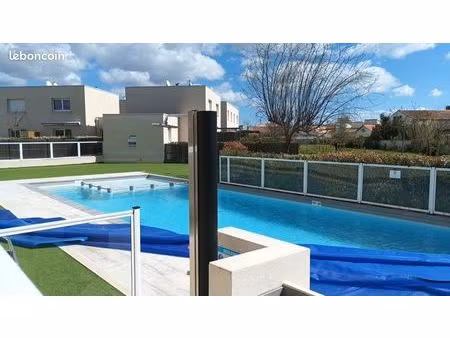 villa t2 / résidence sécurisée / sérignan