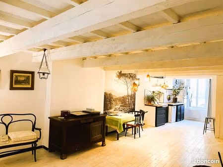 maison de village 140m2 - 90m2 cave/rue rénovée