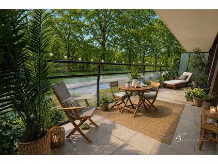 la varenne - appartement 3 pièce(s) 89 m2 avec balcon - bords de marne